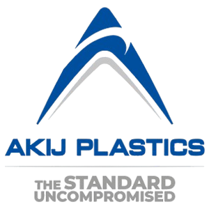 AKIJ PLASTICS logo