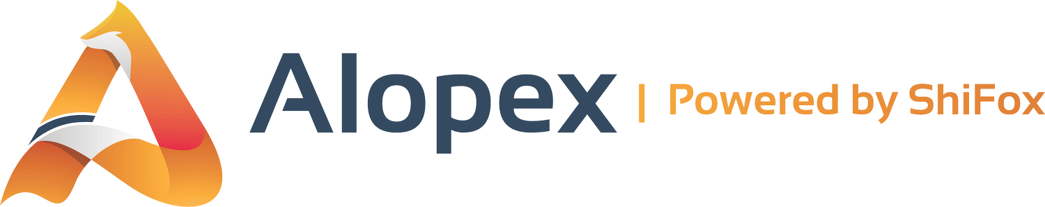 Alopex Powered by ShiFox logo