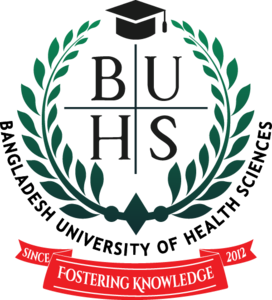 Bangladesh University of Health Sciences (BUHS) logo