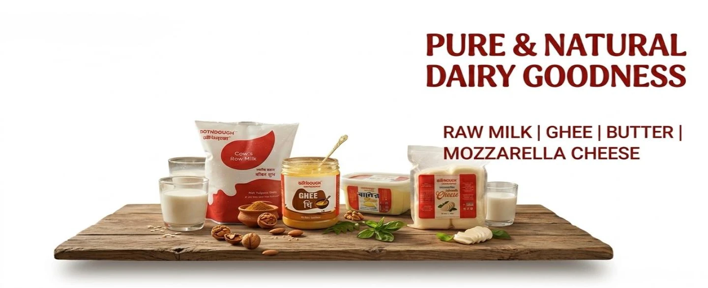 DOT N DOUGH (Dairy Industry) logo