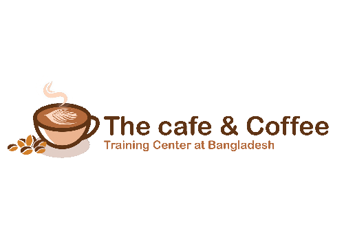 The cafe & coffee training center at bangladesh logo